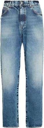 Family Fir$t Milano Straight Jeans - Heren - Regular Fit Jeans - Blauw - XS - Denim - Jeans