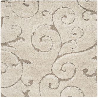Safavieh Alfombra crema/beige 122 x 122 cm