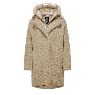 Bomboogie Odessa Overcoat - Dames - Parka Jassen - Beige - XS - Polyester - Jassen