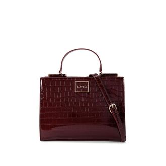 Carvela Womens Jessica Midi Tote 2 Bag - Red - One Size