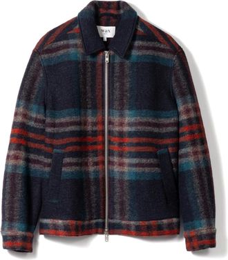 Wax London Wool Check Heath Jacket