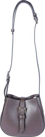Furla Dora Compact Brown Mini Bucket Bag
