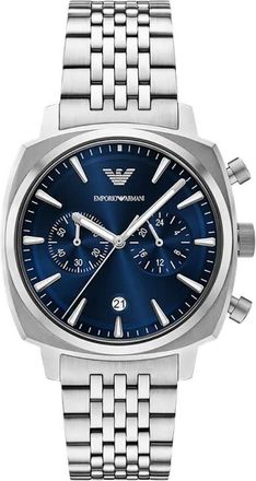 Emporio Armani Ruggero Blue Dial Mens Watch AR11688