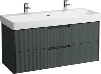Laufen Laufen Juna Mueble Bajo Lavabo, 2 Cajones, Incl. Sistema