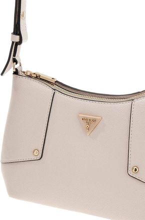 Guess Womens Shoulder Bag Stone Polyurethane - Shoulder-Bags