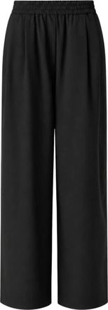 Meimeij Pantalones Anchos de Pinzas - Trousers - Mujer - Negro - XS