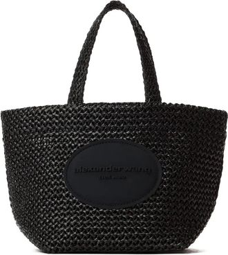 Alexander Wang Borsa tote Punch piccola - Nero