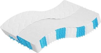 vidaXL Cama Box Spring Con Colch&oacute;n Con Colch&oacute;n Crema 80 X 200 Cm