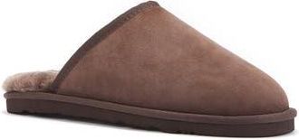 Australia Luxe Mool Genuine Shearling Lined Slipper in Burnt at Nordstrom Rack, Size 7