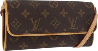 Louis Vuitton Pre-owned Cross Body Bags, female, Brown, Size: ONE SIZE Pre-owned Monogram Canvas Shoulder Bag
