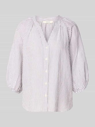 Selected Relaxed Fit Hemdbluse Leinen-Baumwoll-Mix Modell ALBERTA in Taupe, Gr&ouml;&szlig;e 34