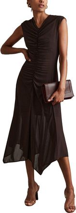Reiss Lyra V Neck Midi Dress
