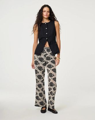 Fabienne Chapot Womens Mercy top - Black - Size: 10