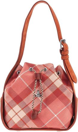 Vivienne Westwood Stacey tartan wool bucket bag Woman One Size