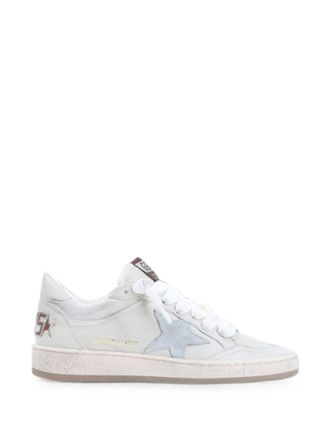 Golden Goose White Ball-Star Sneakers