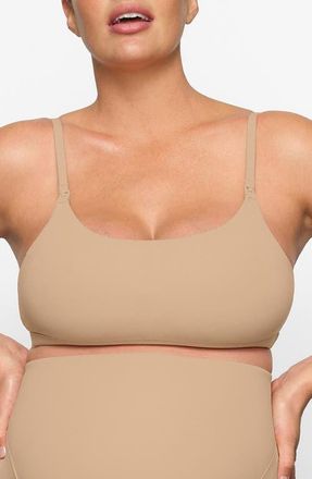 SKIMS Fits Everybody Maternity/Pumping Bra in Clay at Nordstrom, Size X-Small