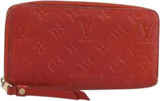 Louis Vuitton Pre-owned Wallets, female, Red, Size: ONE SIZE Pre-owned Long Wallet
