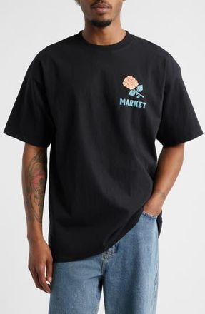 Market Well Wishes Graphic T-Shirt in Black at Nordstrom Rack, Size Medium
