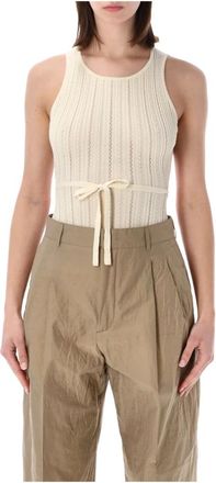 Sessun Body, female, Beige, Size: M Andrade Body Pointelle