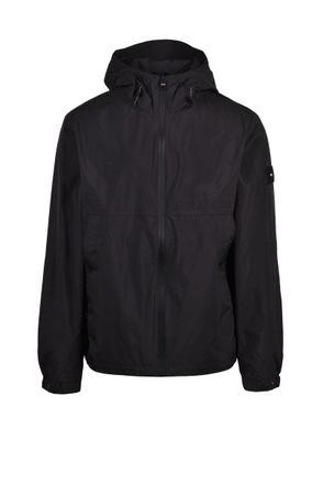 Tommy Hilfiger Mens Windbreaker Jacket - Black
