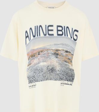 Anine Bing Tee Shirt Cade Off White