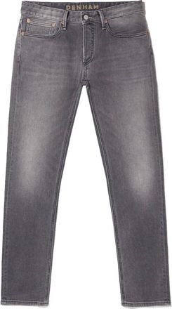 Denham the Jeanmaker Heren, Jeans, Grijs, Maat: W34 L32 Katoen
