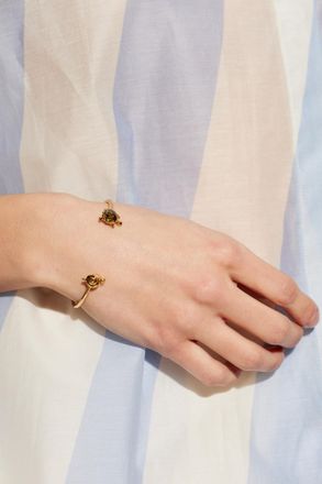 Kate Spade New York Bracelet With A Shimmering Crystal, Womens, Gold