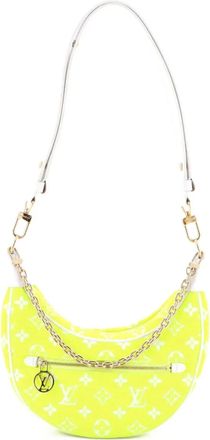 Louis Vuitton Loop Handbag LV Match Monogram Jacquard Velvet hobo bag - Groen