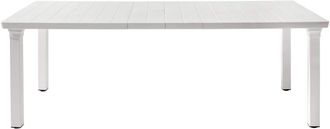 Scab Scab - Tavolo Allungabile Per3 S-cab Grande Da 170 A 220 Cm Piano In Tecnopolimero Lino Effetto Doghe Gambe In Alluminio Verniciato