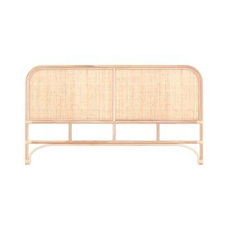 Rendez-Vous D&eacute;co Cabecero 160 cm en rat&aacute;n natural