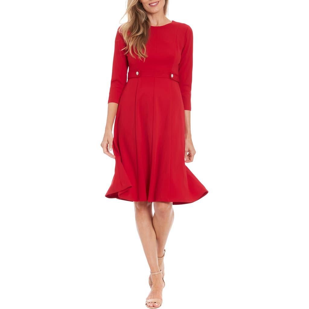 London Times Nordstrom Rack Fit And Flare Dress London Times