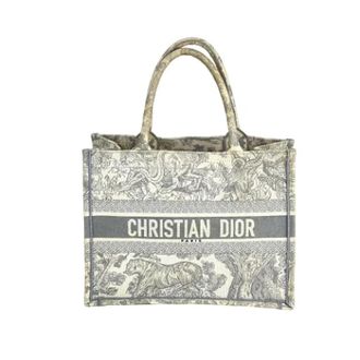 Dior Pre-owned Canvas dior-bags - Dames - Vintage Shopper - Wit - ONE Size - Tweed - Vintage