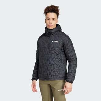 adidas Mens adidas Terrex Xperior PrimaLoft Loose Fill Insulated Hooded Jacket