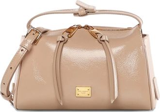 Dolce & Gabbana Vittoria top-zip shoulder bag - Neutrals