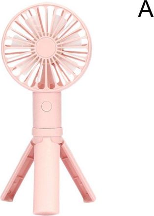 OEM Mini Ventilador Facial Personal Port&aacute;til De Color Rosa Con 3 Velocidades, Recargable Y Plegable