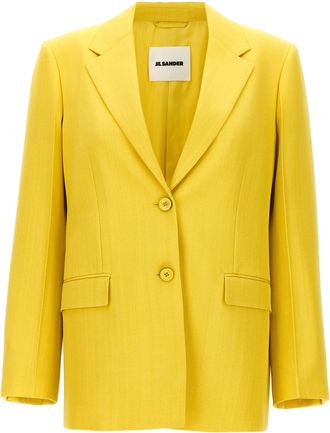 Jil Sander Single Breasted Blazer