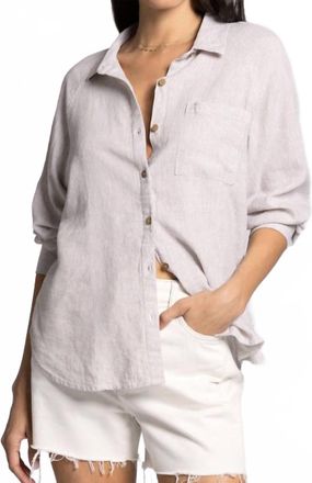 Thread & Supply Anastasia Shirt In White Oak