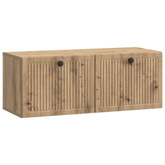 vidaXL Mueble Para Tv De Pared Roble Artesanal 78,5 X 31 X 30 Cm Vidaxl