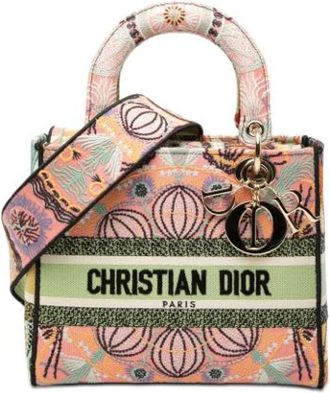Dior Pre-owned Lady D-Lite - Dames - Vintage Handtas - Veelkleurig - ONE Size - Vintage