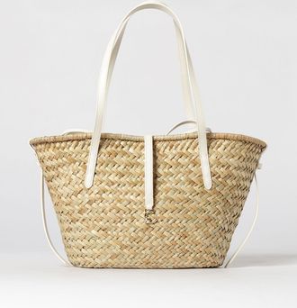 Coccinelle Borsa C-Me Summer Coccinelle in rafia intrecciata