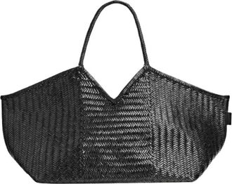 Cala Jade Humi XL Tote Bag - Dames - Shoppers - Zwart - ONE Size - Leer - Tassen