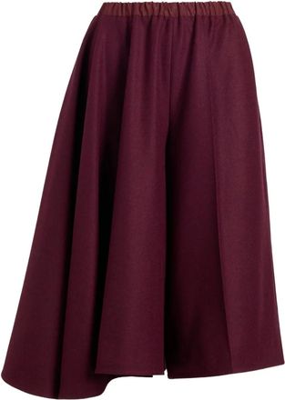 Patou Shorts asimmetrici - Rosso