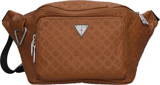 Guess Faux Leather Heuptas - Heren - Heuptassen - Bruin - ONE Size - Leer - Tassen