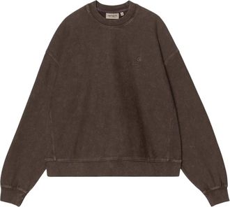 Carhartt Work in Progress Lambert Sweatshirt - Dames - Sweatshirts - Bruin - L - Katoen - Hoodies & sweatvesten