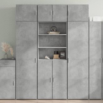 Berkfield Home Highboard Concrete Grey 70x42.5x185 cm Engineered Wood