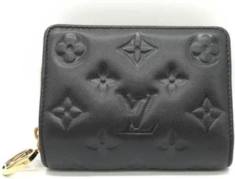 Louis Vuitton Tweedehands leren portemonnees - Dames - Vintage Accessoires - Zwart - ONE Size - Vintage