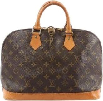 Louis Vuitton Pre-owned Handbags, female, Brown, Size: ONE SIZE Pre-owned Alma PM