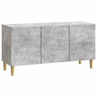 vidaXL Mueble De Tv 99 X 34,5 X 50 Cm Gris Hormig&oacute;n Vidaxl