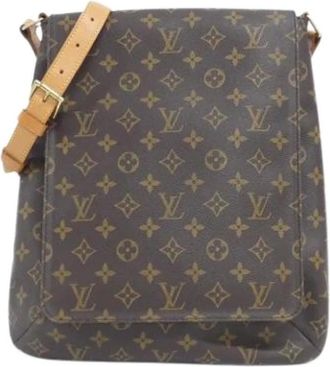 Louis Vuitton Pre-owned Cross Body Bags, female, Brown, Size: ONE SIZE Pre-owned Vintage Cross Body Bag