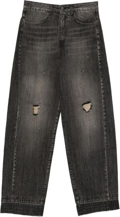 So Allure Pantaloni effetto vissuto - Grigio